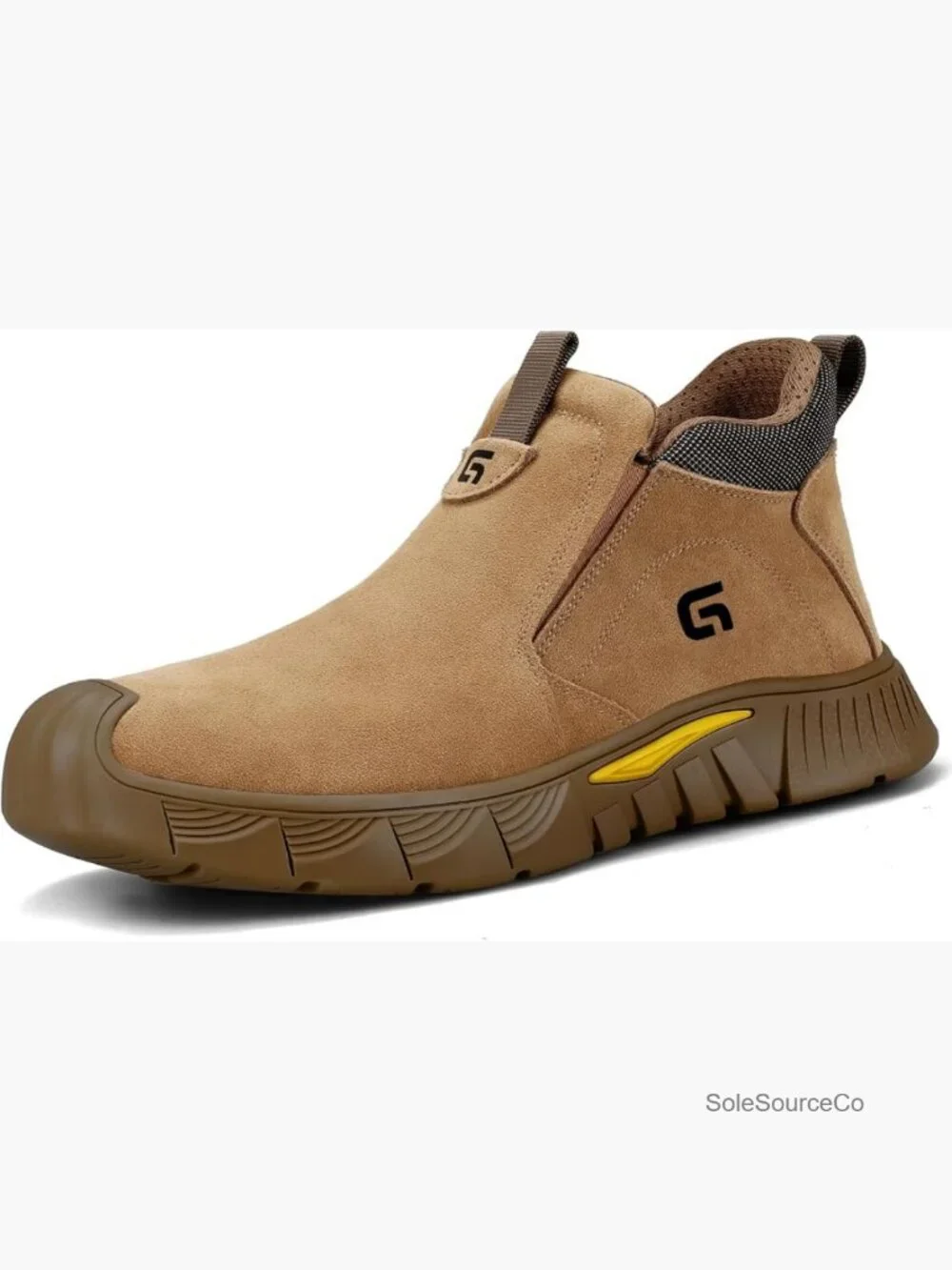 Steel Toe Work Boots Slip On Welding Safety Shoes Men's Indestructible